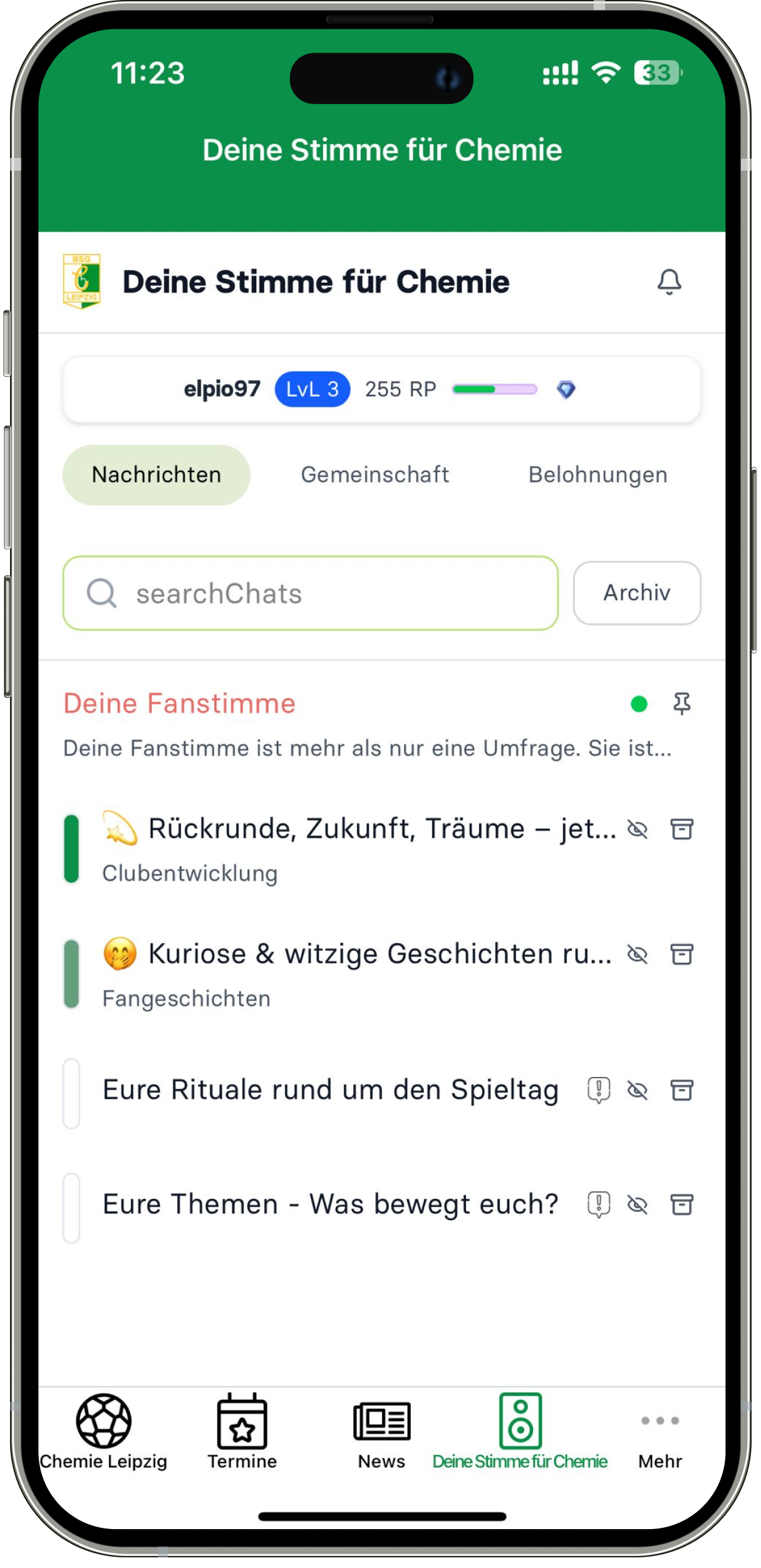 App – Übersicht